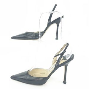 Jimmy Choo | Brown Leather Slingback Heels